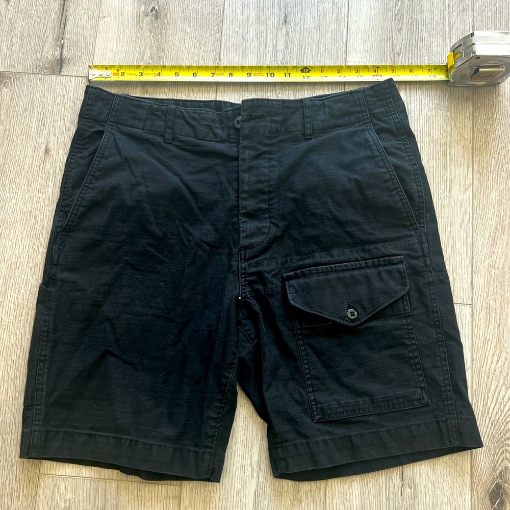 Todd Snyder 9” Japanese utility short in black